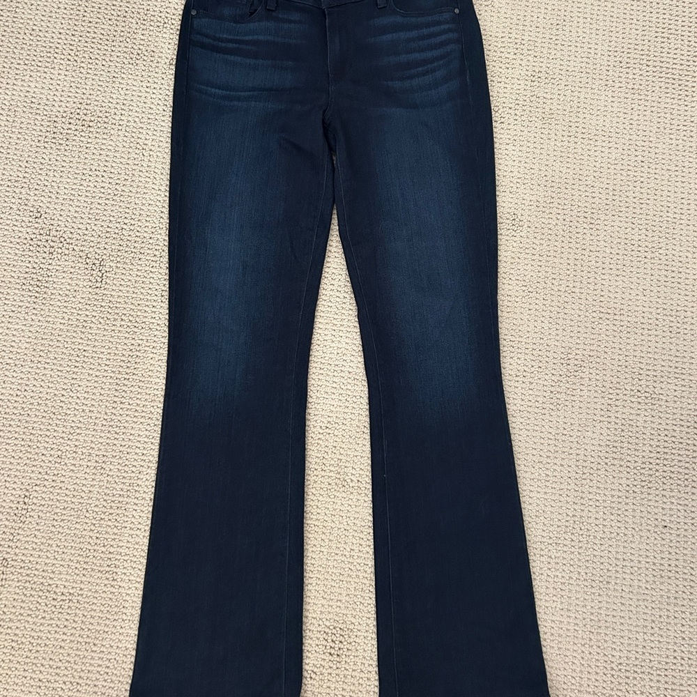 PAIGE Manhattan dark blue jeans